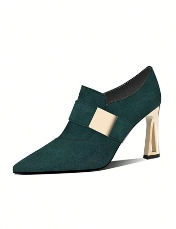 Pantofi SHEIN, verde
