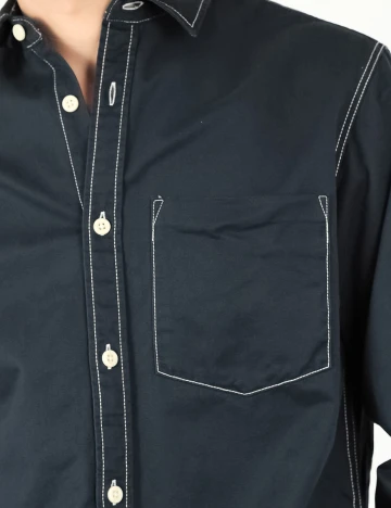 Camasa Jack&Jones, bleumarin, L Albastru