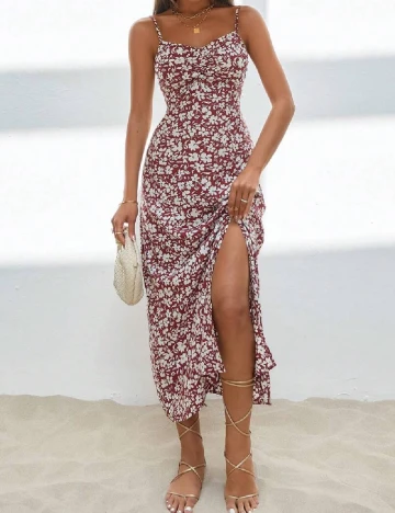 Rochie lunga SHEIN, rosu