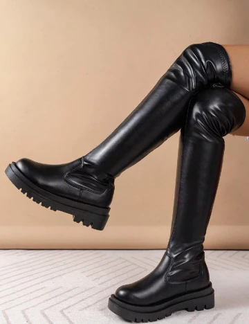 Cizme SHEIN, negru