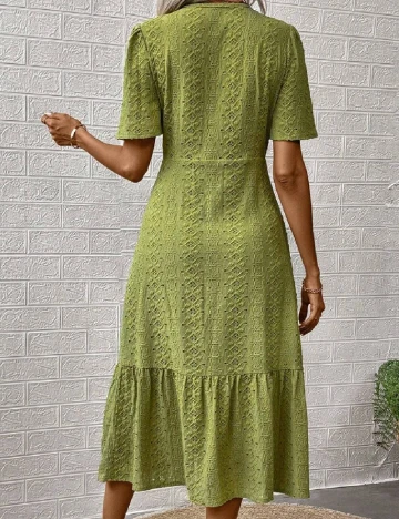 Rochie medie SHEIN, verde