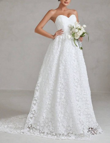 Rochie lunga SHEIN, alb