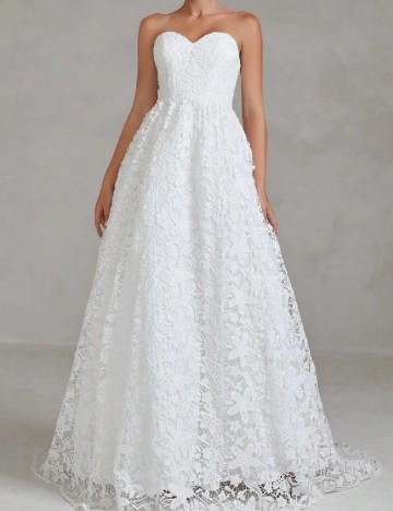 Rochie lunga SHEIN, alb