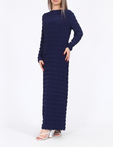 Rochie lunga Jacqueline de Yong, bleumarin