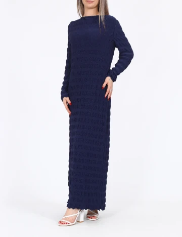 Rochie lunga Jacqueline de Yong, bleumarin