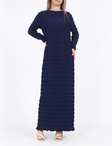 Rochie lunga Jacqueline de Yong, bleumarin