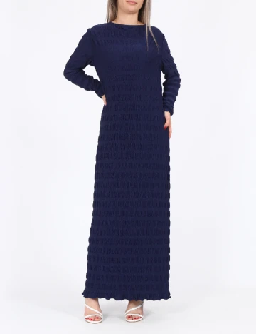 Rochie lunga Jacqueline de Yong, bleumarin