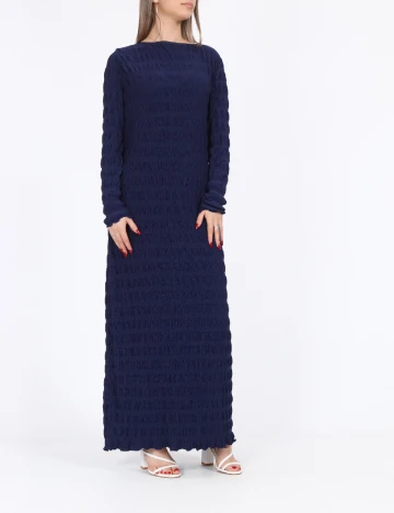 Rochie lunga Jacqueline de Yong, bleumarin
