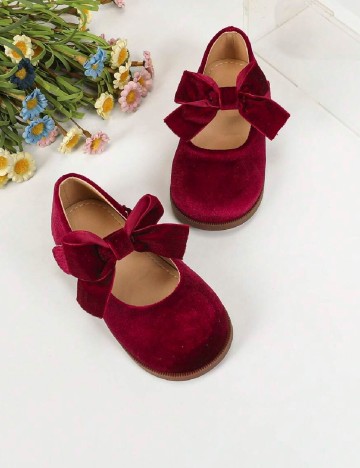 Pantofi Shein Kids, rosu