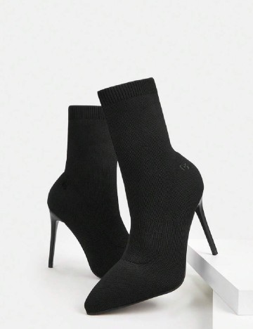 Botine SHEIN, negru