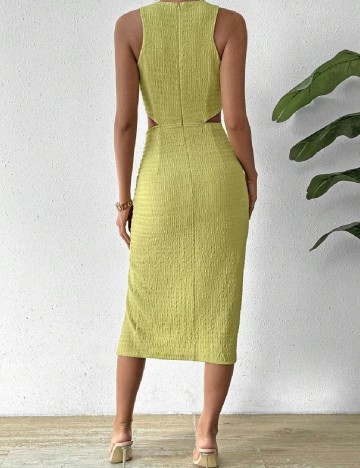 Rochie medie SHEIN, verde