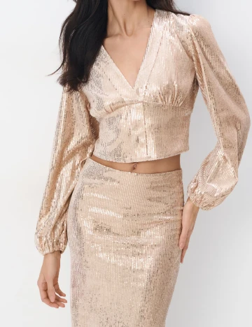 Bluza Mohito, crem