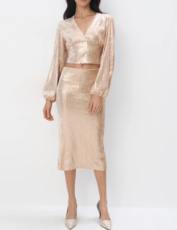 Bluza Mohito, crem