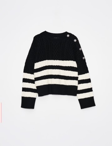 Pulover Mohito, negru