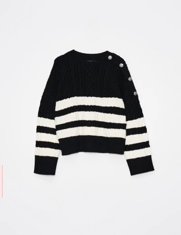 Pulover Mohito, negru