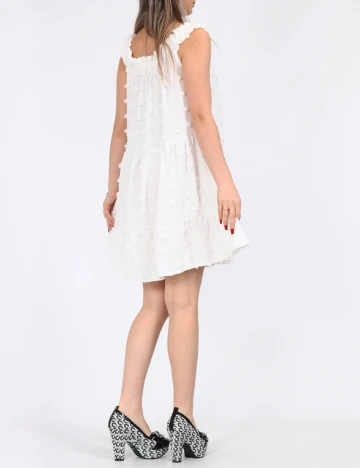 Rochie scurta SHEIN, alb