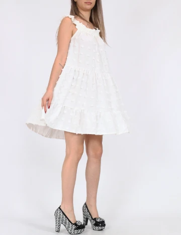 Rochie scurta SHEIN, alb