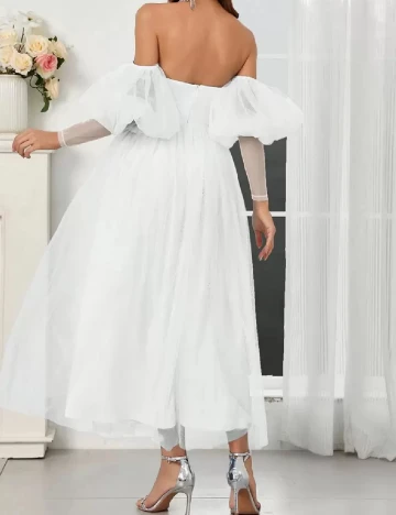 Rochie lunga SHEIN, alb