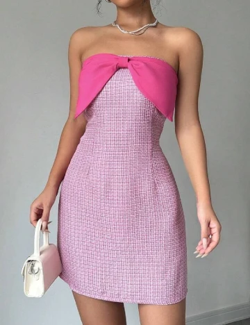 Rochie scurta SHEIN, roz