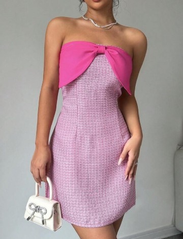 Rochie scurta SHEIN, roz