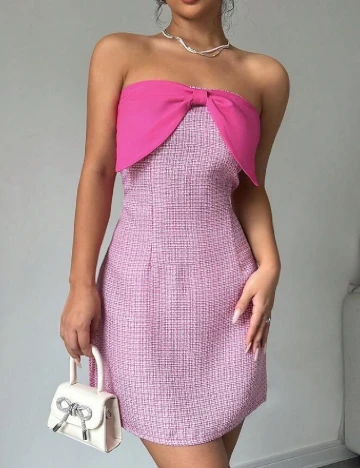 Rochie scurta SHEIN, roz
