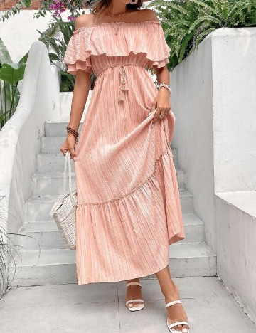 Rochie lunga SHEIN, roz