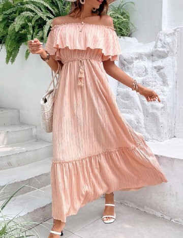 Rochie lunga SHEIN, roz