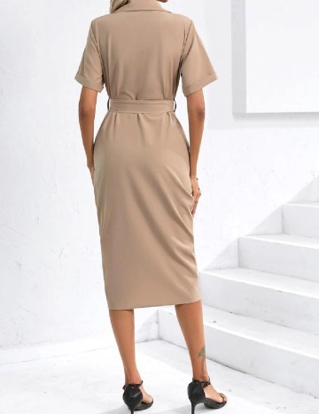 Rochie medie SHEIN, maro