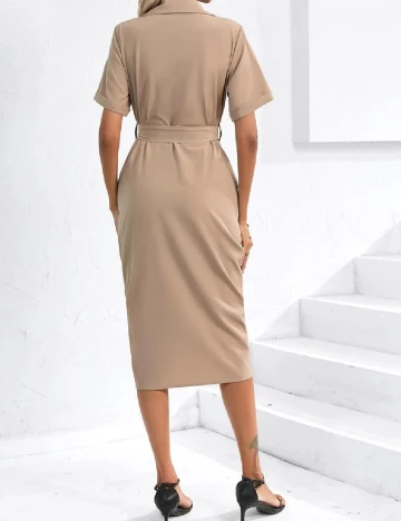 Rochie medie SHEIN, maro