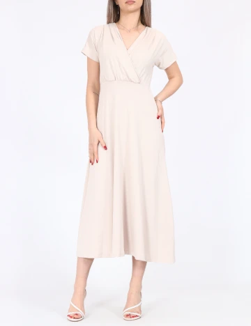 Rochie medie SHEIN, crem