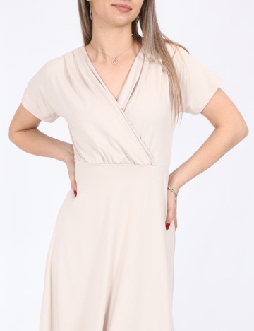 Rochie medie SHEIN, crem