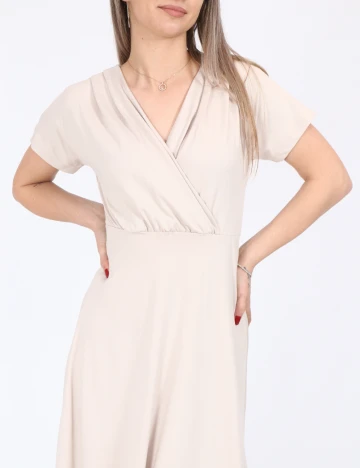 Rochie medie SHEIN, crem