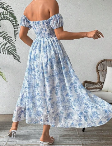 Rochie medie SHEIN, albastru Albastru