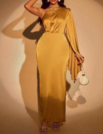 
						Rochie lunga SHEIN, portocaliu