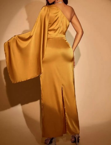 Rochie lunga SHEIN, portocaliu