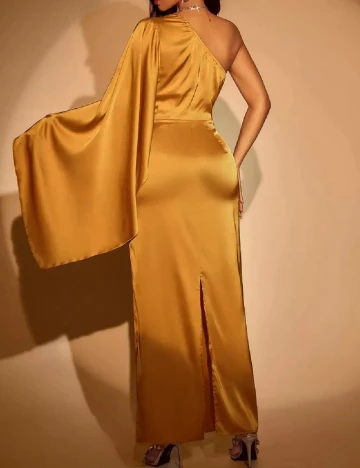 Rochie lunga SHEIN, portocaliu