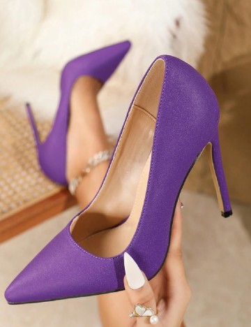 Pantofi SHEIN, mov