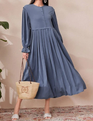 Rochie medie SHEIN, albastru