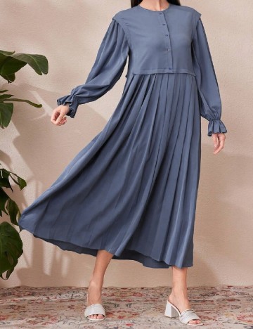 Rochie medie SHEIN, albastru