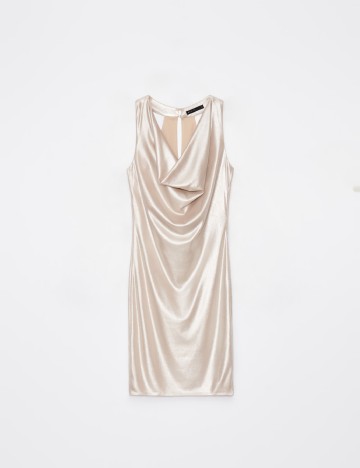 Rochie scurta Mohito, crem