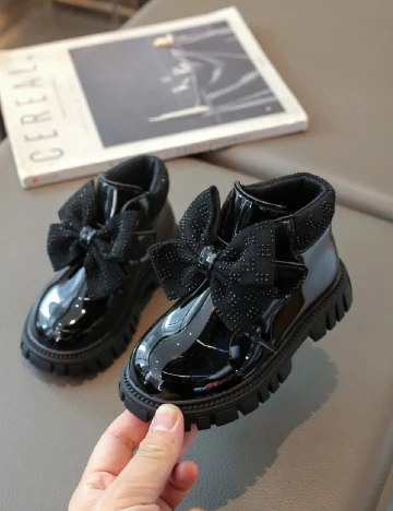 Ghete Shein Kids, negru Negru