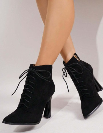 Botine SHEIN, negru