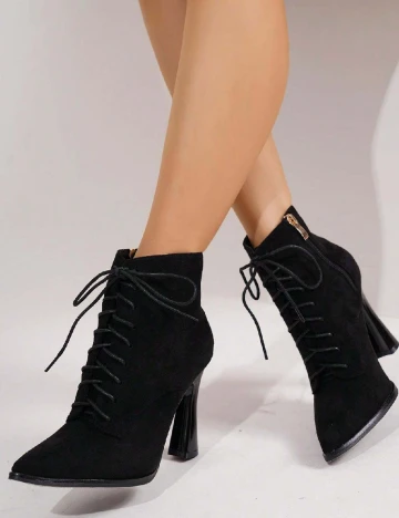 Botine SHEIN, negru