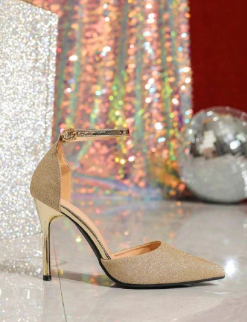 Pantofi SHEIN, auriu