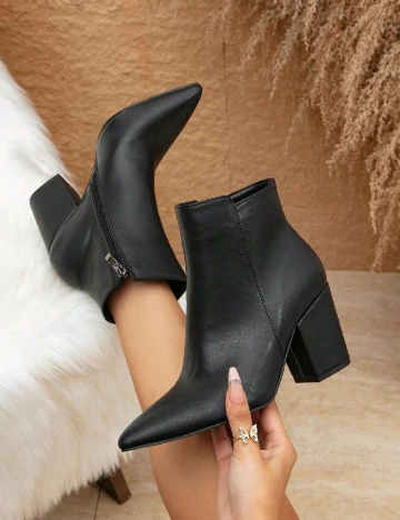 Botine SHEIN, negru