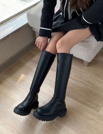 Cizme SHEIN, negru
