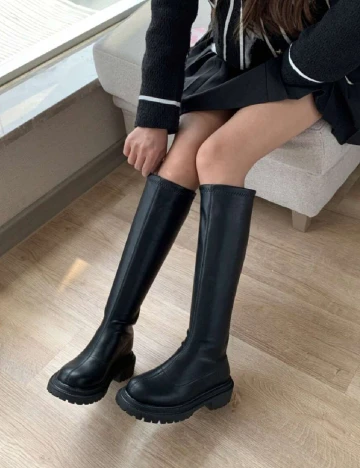 Cizme SHEIN, negru