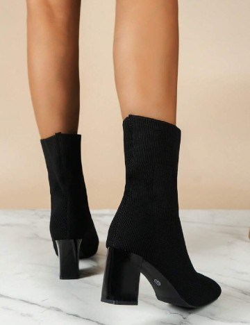 Botine SHEIN, negru