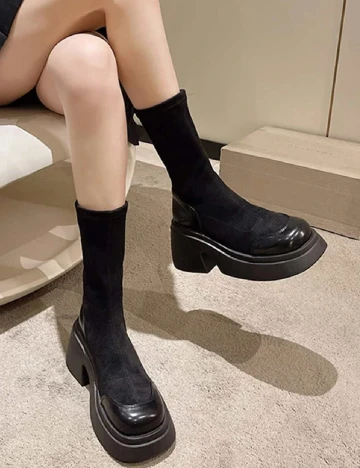 Ghete SHEIN, negru Negru