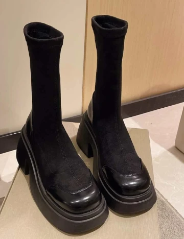 Ghete SHEIN, negru Negru